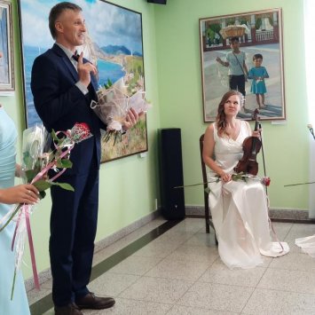 Открытие выставки Полины Илюшкиной "Стрела времени"