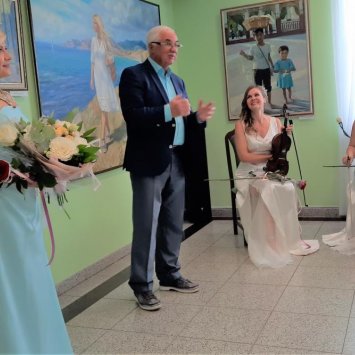 Открытие выставки Полины Илюшкиной "Стрела времени"