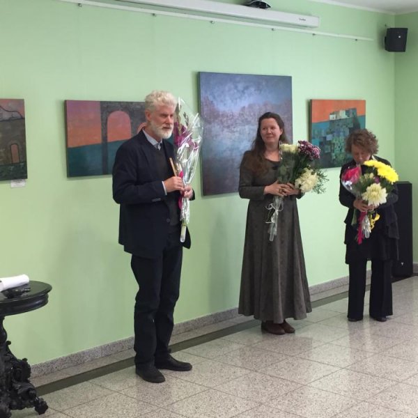 Открытие выставки "Триптих" семьи Балабин (Россия-Финляндия). 16 сентября 2019 г.