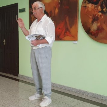 Открытие выставки Анатолия Черных и Ольги Жоховой
